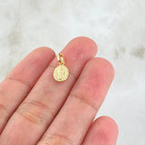 Dije Virgen de Guadalupe 0.35gr / 1.5cm / Oro Amarillo 18K *