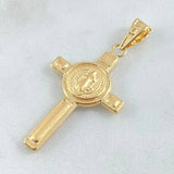 Dije Cruz San Benito 2.55gr / 4.7cm / Oro 18K ©