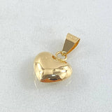 Dije Corazon 0.7gr / 1.7cm / Oro 18K