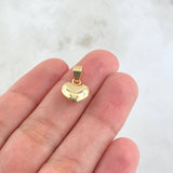 Dije Corazón 0.7gr / 1.8cm / Oro 18K ©