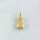 Dije Bolsa De Dinero 0.4gr / 1.6cm / Oro 18K ©