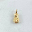Dije Bolsa Dinero 0.45gr / 1.5cm / Oro 18K