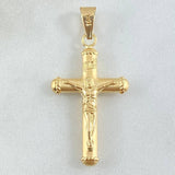Dije Cruz Cristo 1.7gr / 4cm / Oro 18K