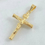 Dije Cruz Cristo 1.3gr / 3.5cm / Oro 18K ©
