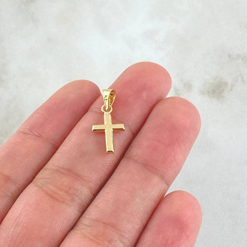 Dije Cruz 0.35gr / 2cm / Oro 18K