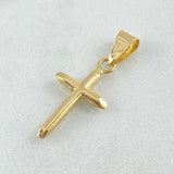 Dije Cruz 0.5gr / 2.5cm / Oro 18K