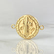 Herraje San Benito 1.35gr / 2.2cm / Oro 18K