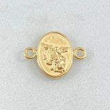 Herraje San Miguel Arcángel 0.55gr / 1.6cm / Oro 18K ©