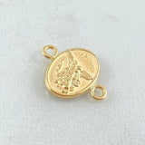 Herraje San Miguel Arcángel 1.05gr / 1.8cm / Oro 18K