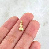 Dije Bolsa Dinero 0.3gr / 1.5cm / Oro 18K