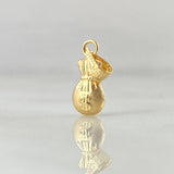 Dije Bolsa Dinero 0.3gr / 1.5cm / Oro 18K