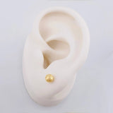 Topos Bola Diamantada 0.6g / 5mm Oro Amarillo 18K