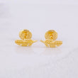 Topos Pluma 0.7g / 8.8mm Oro Amarillo 18K
