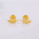 Topos Pluma 0.7g / 8.9mm Oro Amarillo 18K