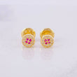 Topos Centro Destello 0.7g / 4.9mm Oro Amarillo 18K