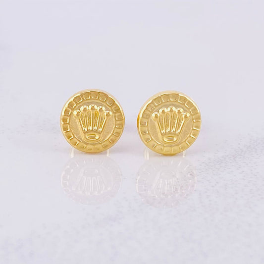 Topos Sello Corona 0.75g / 7.7mm Oro Amarillo 18K