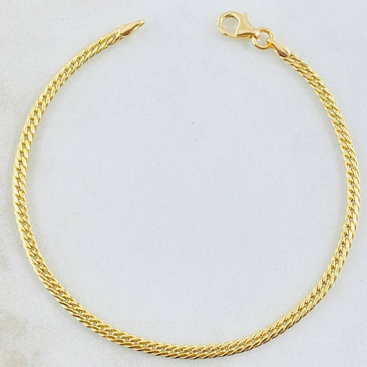 Pulso Serpiente 1.8gr / 18.5cm / 2.5mm Oro Amarillo +3 18K