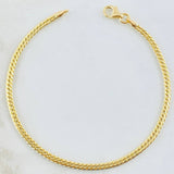Pulso Serpiente 1.8gr / 18.5cm / 2.5mm Oro Amarillo +3 18K