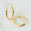 Candongas Mary Ovalada 2.55gr / 3cm-Oro Amarillo 18K ©