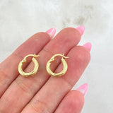 Candongas Lizy 1.25gr / 1.5cm / Oro Amarillo 18K