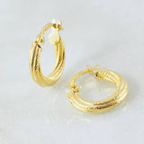 Candongas Lizy 1.25gr / 1.5cm / Oro Amarillo 18K