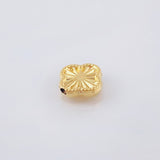 Herraje Trebol Dorado 0.6gr / 1.5cm / Oro Amarillo 18K *