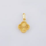 Dije Trebol Dorado 0.6gr / 1.8cm / Oro Amarillo 18K ©