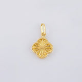 Dije Trebol Dorado 0.6gr / 1.8cm / Oro Amarillo 18K *