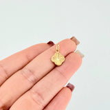 Dije Trebol Dorado 0.6gr / 1.8cm / Oro Amarillo 18K
