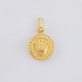 Dije Trebol Dorado 0.6gr / 1.8cm / Oro Amarillo 18K