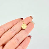 Dije Trebol Dorado 0.6gr / 1.8cm / Oro Amarillo 18K