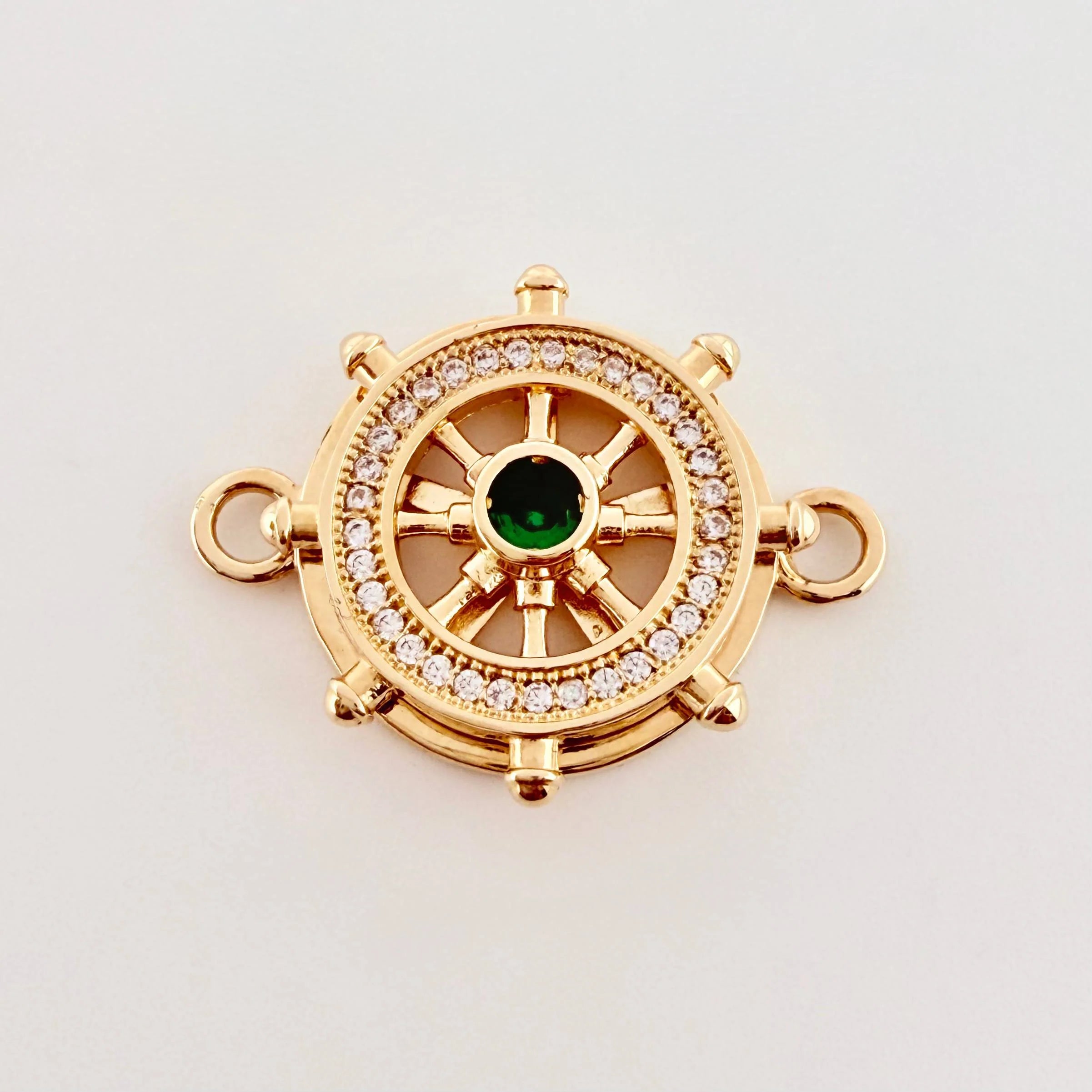 Herraje Timón 3.7 g / 3.4 cm Oro Amarillo 18K