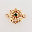 Herraje Timon 3.75gr / 2.4cm / Oro Amarillo 18K