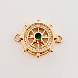 Herraje Timon 3.75gr / 2.4cm / Oro Amarillo 18K