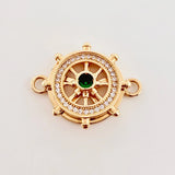Herraje Timón 3.7 g / 3.4 cm Oro Amarillo 18K