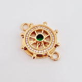Herraje Timón 3.7 g / 3.4 cm Oro Amarillo 18K