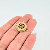 Herraje Timón 3.7 g / 3.4 cm Oro Amarillo 18K