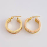 Candongas Adri 3.6gr / 2cm / Tres Oros 18K ©