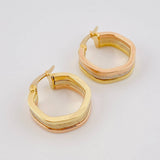 Candongas Adri 3.6gr / 2cm / Tres Oros 18K ©