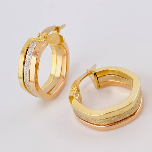 Candongas Adri 3.05 g / 2 cm Tres Oros 18K