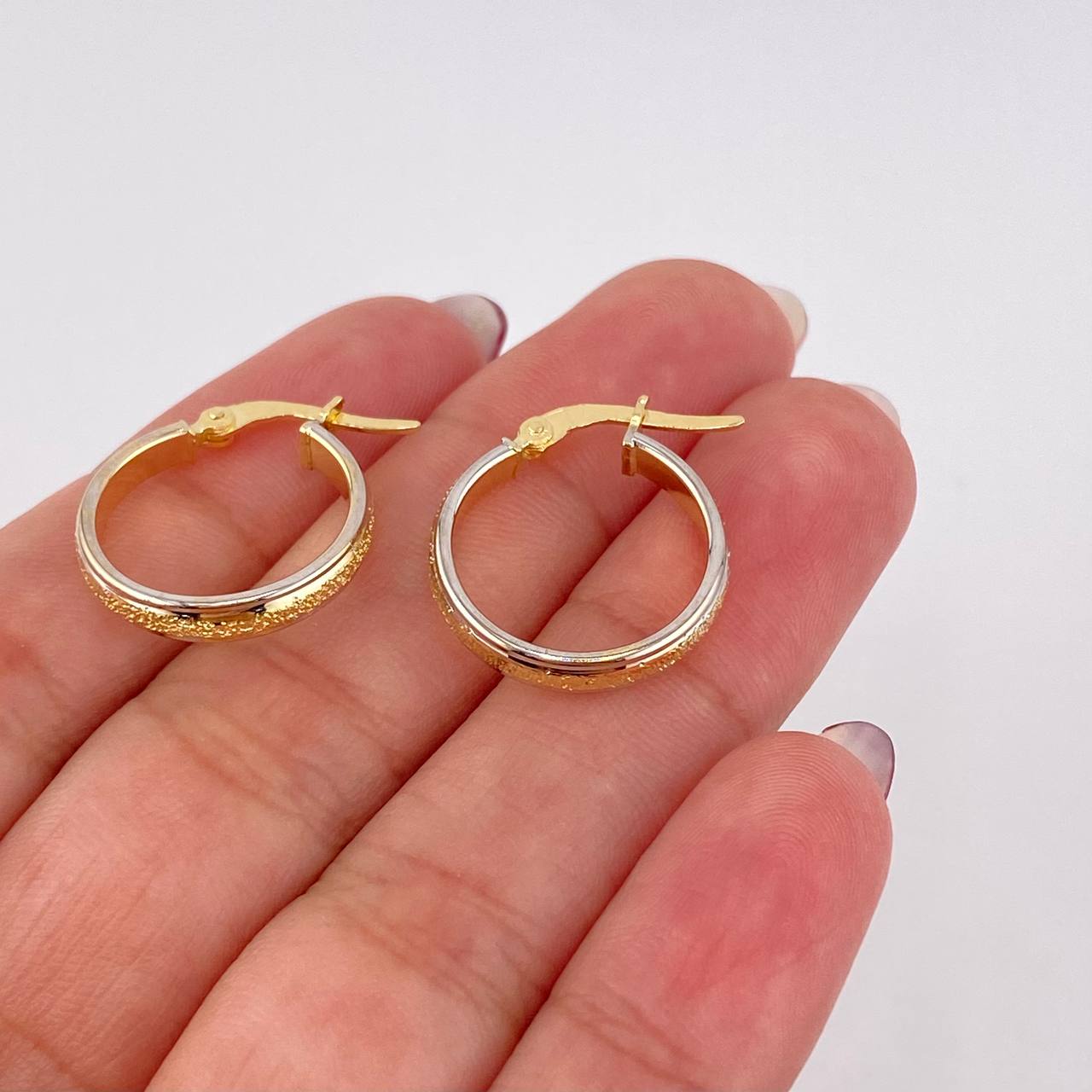 Candongas Sandri 2.1gr / 2cm / Oro Amarillo 18K ©