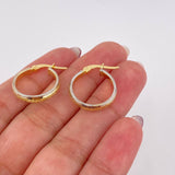 Candongas Sandri 2.1gr / 2cm / Oro Amarillo 18K ©