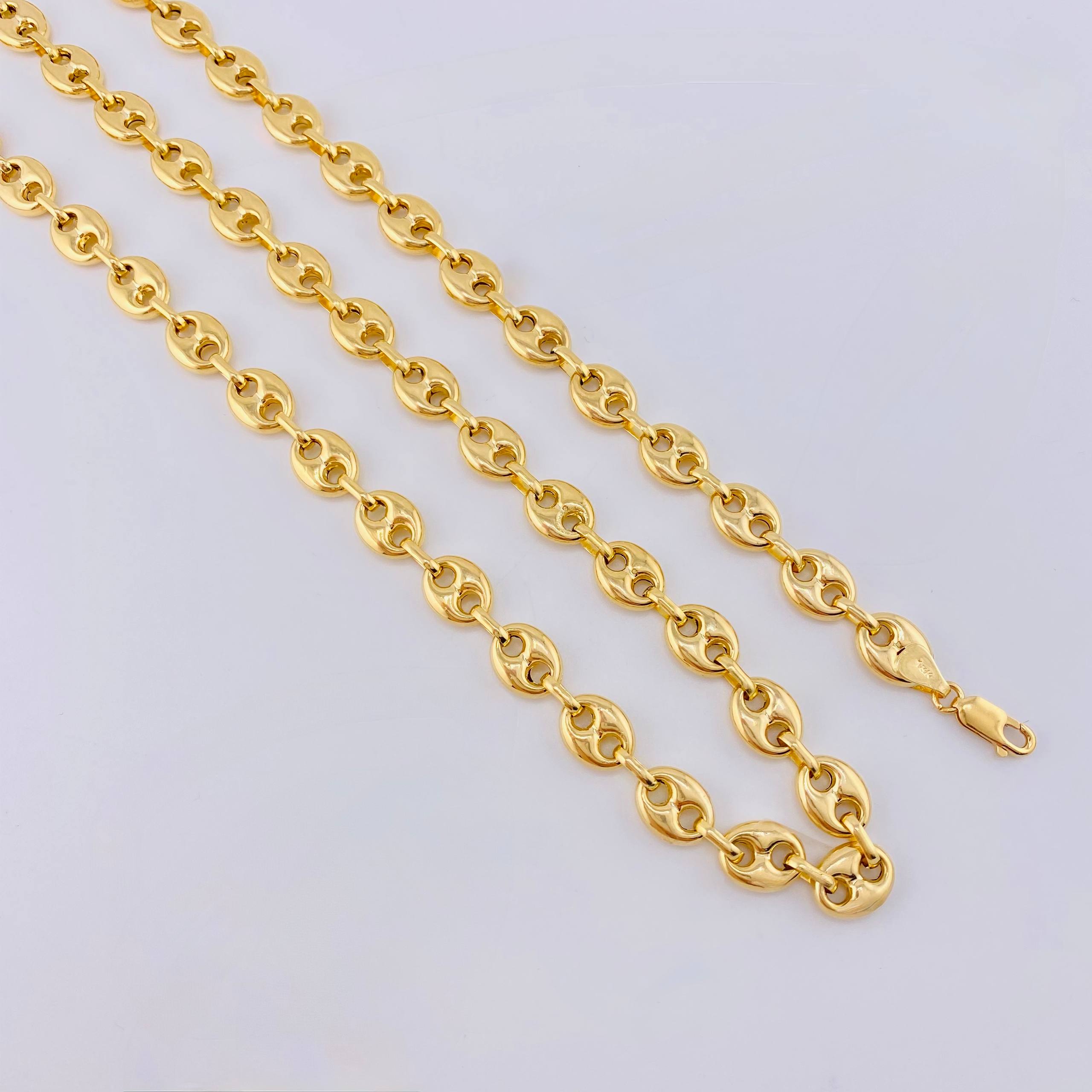Cadena GC 12.35gr / 50.5cm / 6.3mm Oro Amarillo 18K