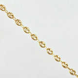 Pulso GC 2.15gr / 17.5cm / 3.7mm Oro Amarillo 18K ©