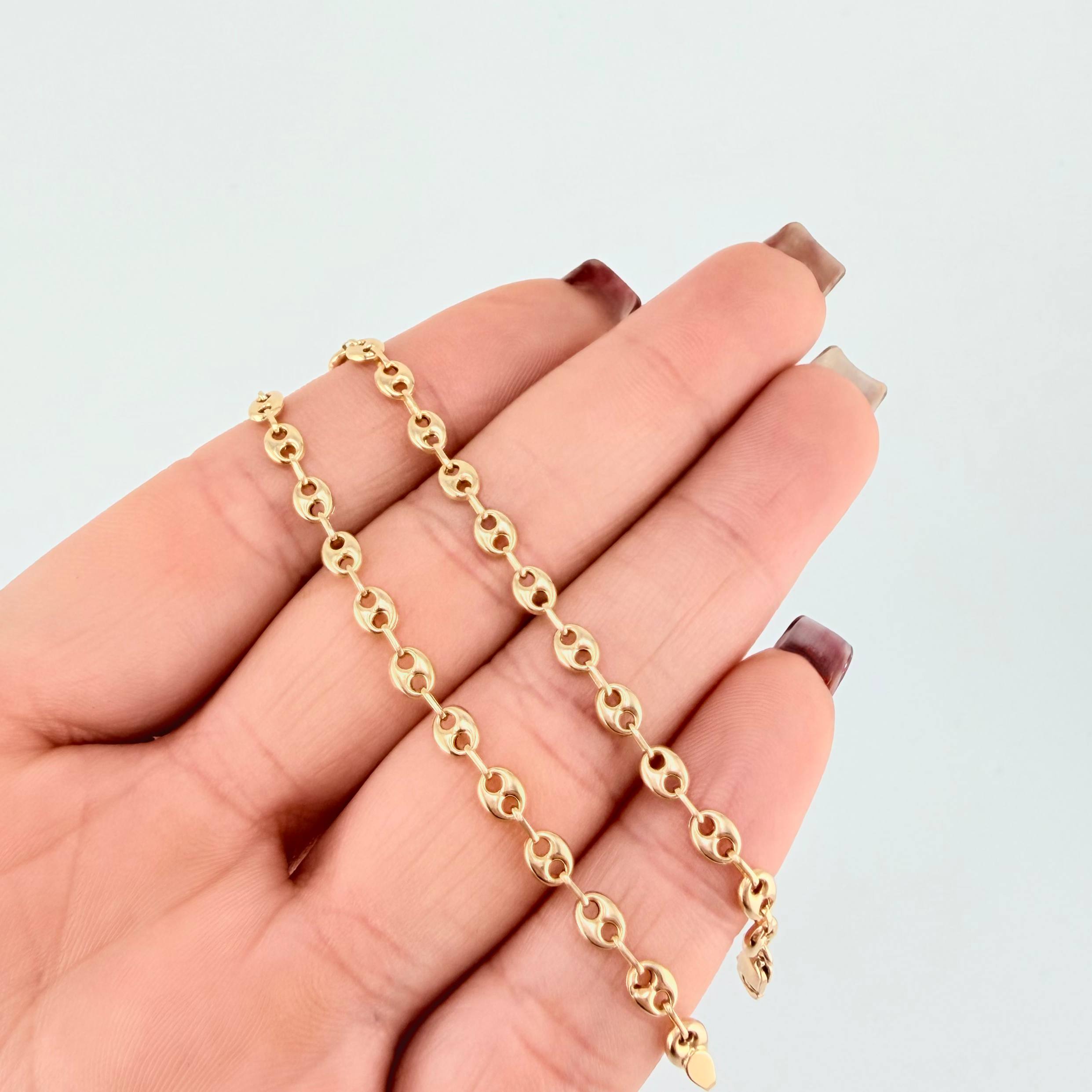 Pulso GC 2.15gr / 17.5cm / 3.7mm Oro Amarillo 18K ©