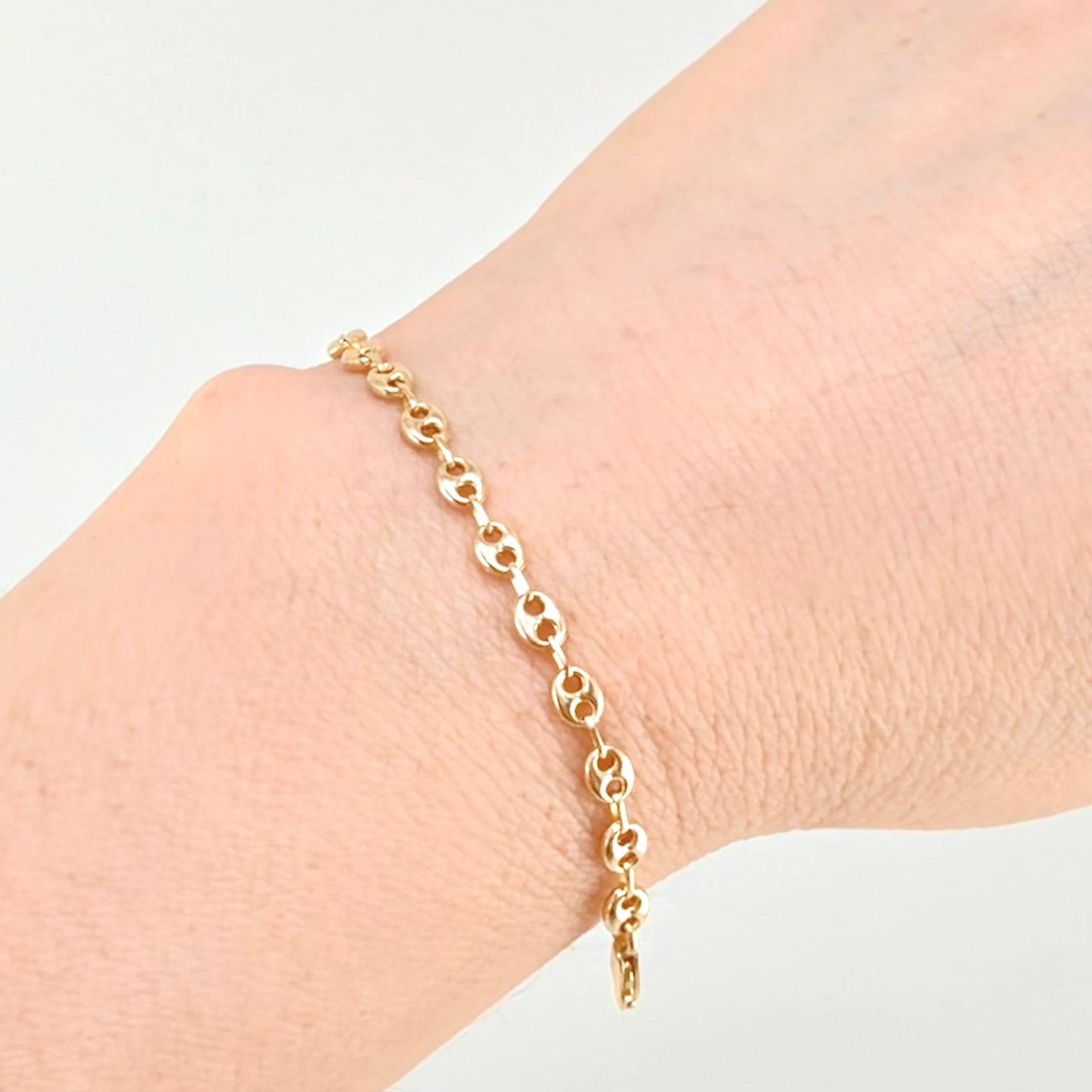 Pulso GC 2.15gr / 17.5cm / 3.7mm Oro Amarillo 18K ©