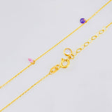 Cadena Aro Seguido Circones 1.8g / 45cm / 0.79mm Oro Amarillo 18K