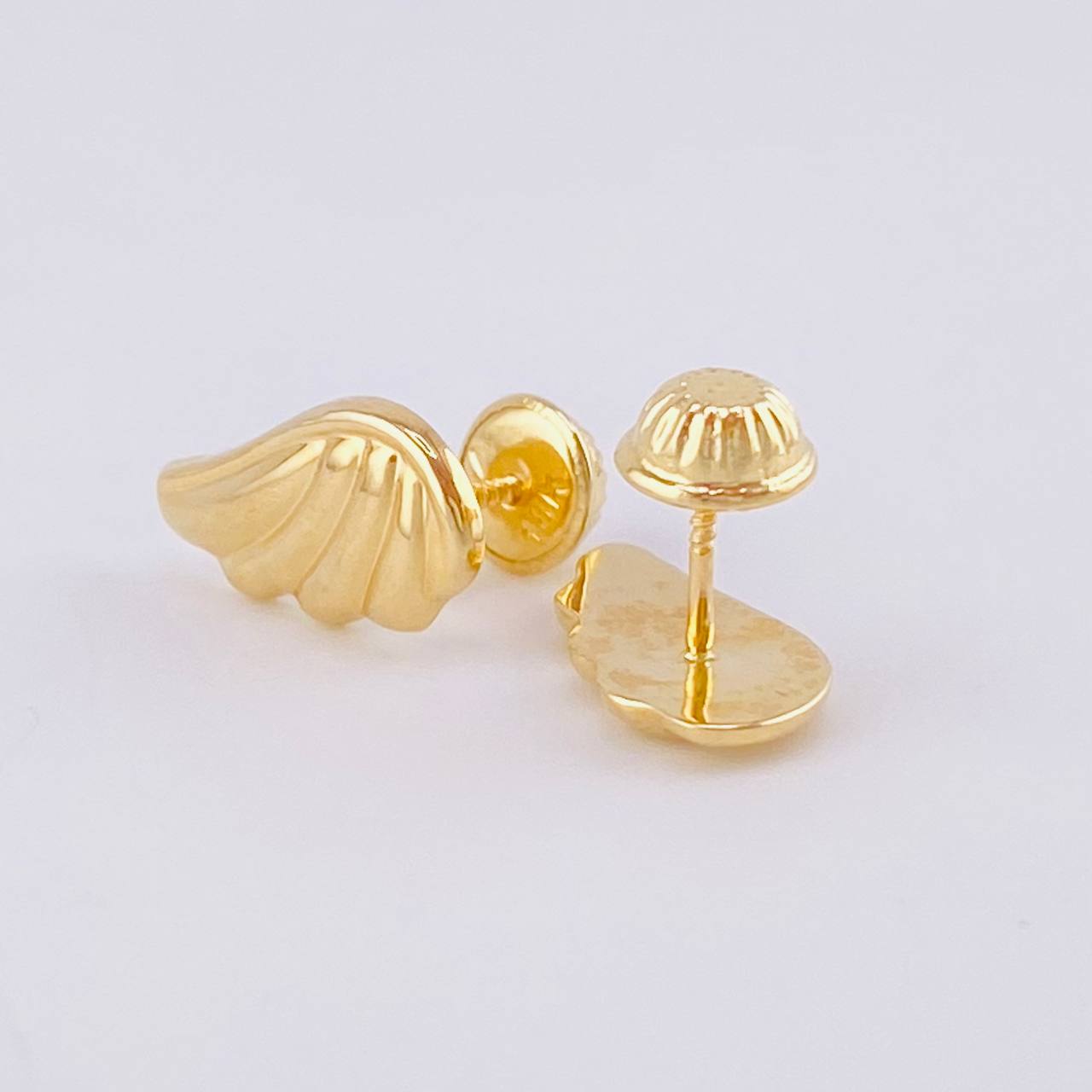 Topos Alas 0.95 g / 7 mm Oro Amarillo 18K