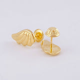 Topos Alas 0.95 g / 7 mm Oro Amarillo 18K