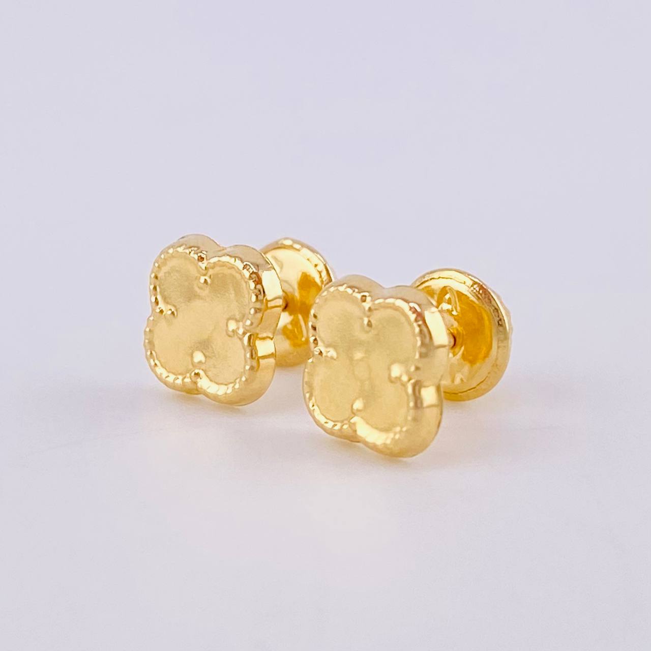 Topos Trebol 0.5 g / 6.2 mm Oro Amarillo 18K